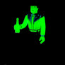 Joe Bob Briggs "MonsterVision" Glow-In-The-Dark Action Figure