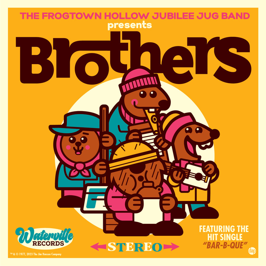 Emmet Otter "Brothers" Album Cover Screen Print by Dave Perillo