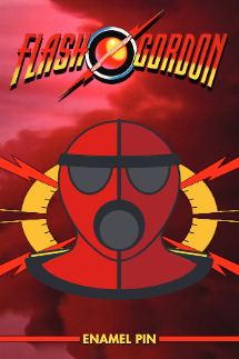 Flash Gordon "Guard" Enamel Pin